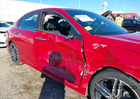 2016 Honda Accord Sport from USA, damaged, VIN 1HGCR2F51GA145684